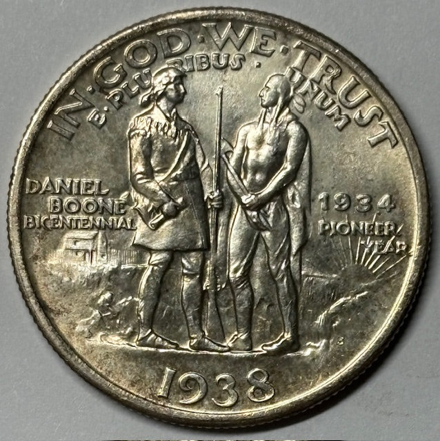 Boone Half 1938-S . . . . Gem Brilliant Uncirculated