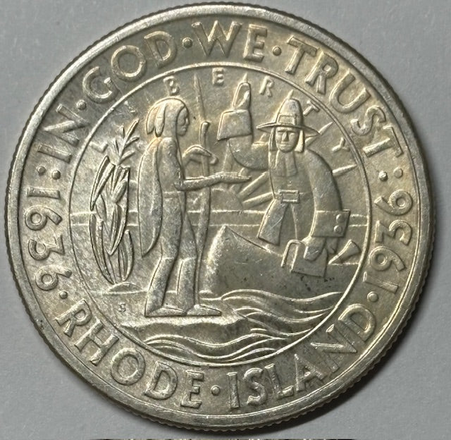 Rhode Island Half 1936-S . . . . Gem Brilliant Uncirculated