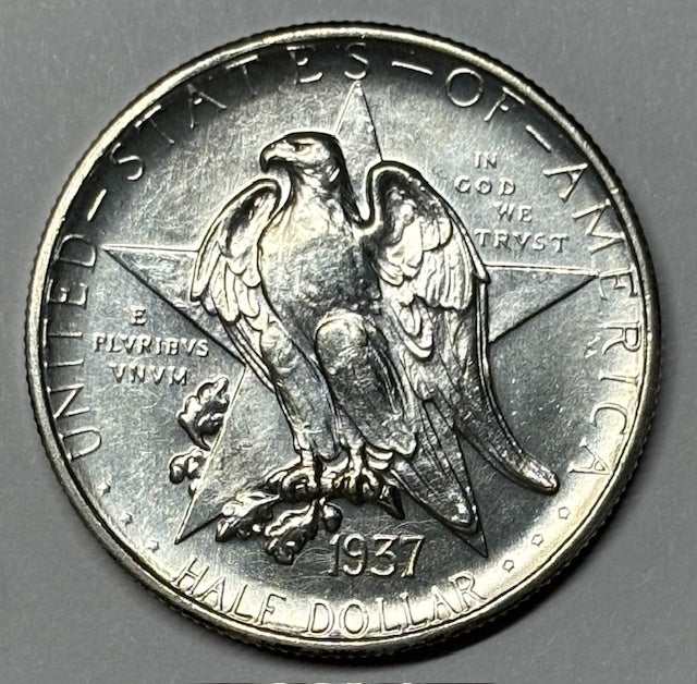 Texas Half 1937-S . . . . Superb Brilliant Uncirculated