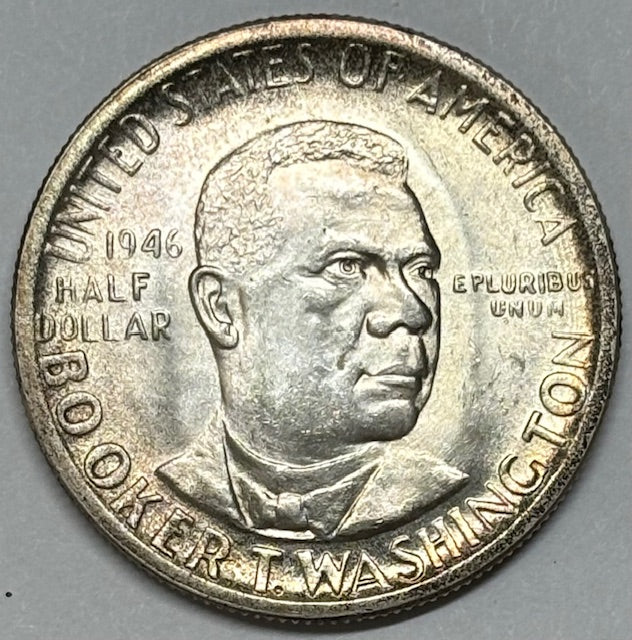 Booker T. Washington Half 1946 . . . . Gem Brilliant Uncirculated