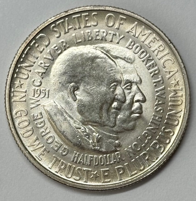 Washington-Carver Half 1951-S . . . . Gem Brilliant Uncirculated