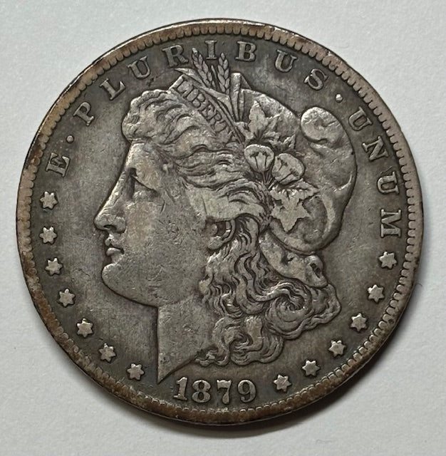 1879-CC Capped CC Morgan Dollar . . . . Very Fine