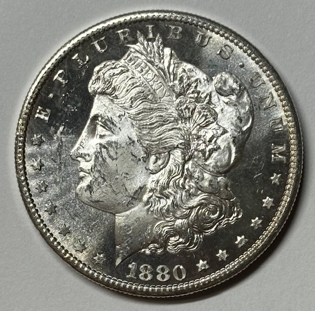 1880-S Morgan Dollar Gem BU Prooflike