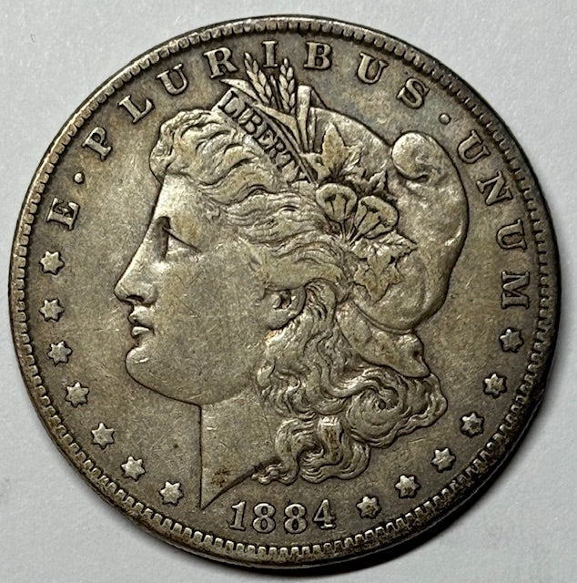 1884 Morgan Dollar . . . . Extremely Fine