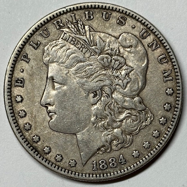 1884 Morgan Dollar . . . . XF/AU