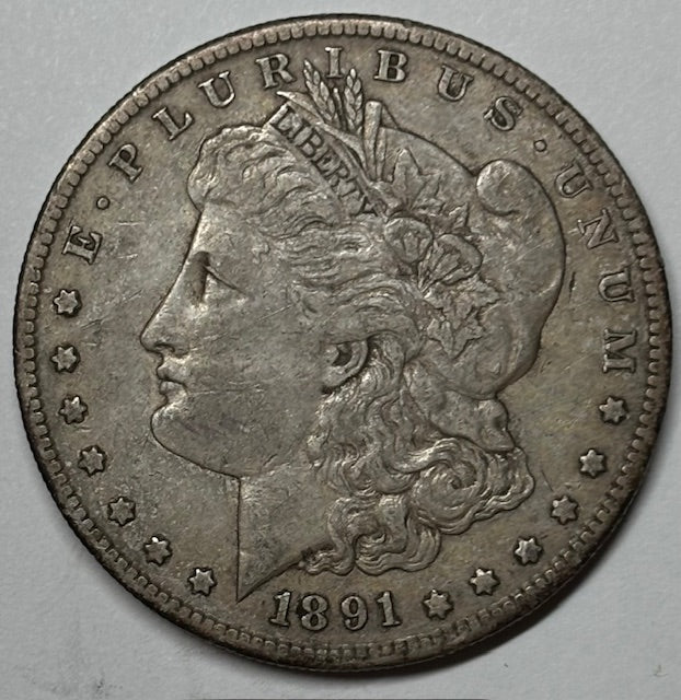 1891-S Morgan Dollar . . . . Extremely Fine