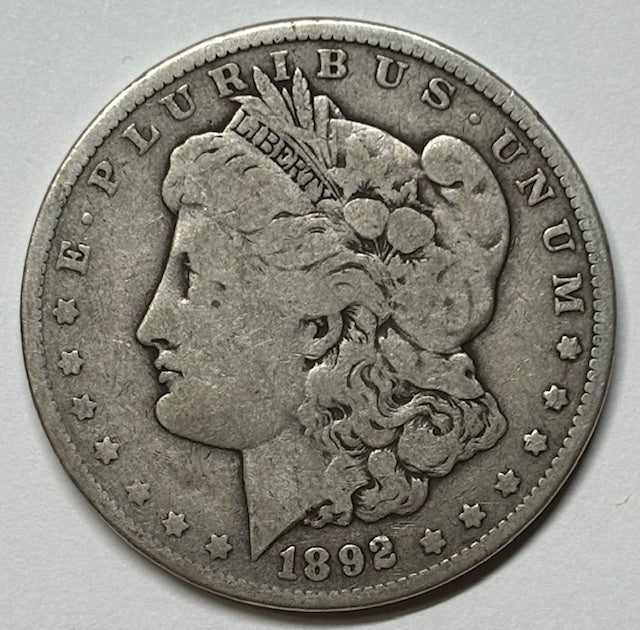 1892 Morgan Dollar Fine