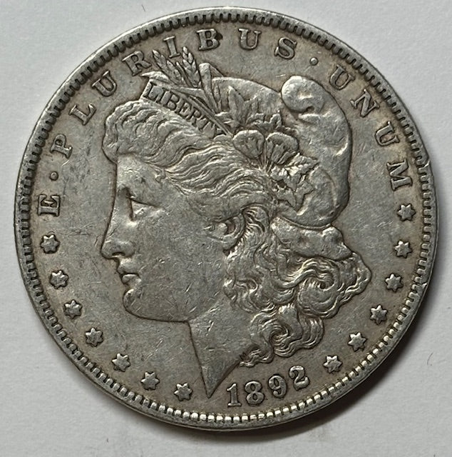 1892 Morgan Dollar . . . . XF/AU