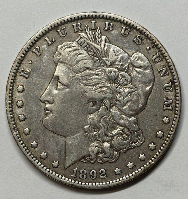 1892-O Morgan Dollar . . . . Extremely Fine