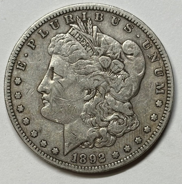 1892-S Morgan Dollar . . . . VF/XF