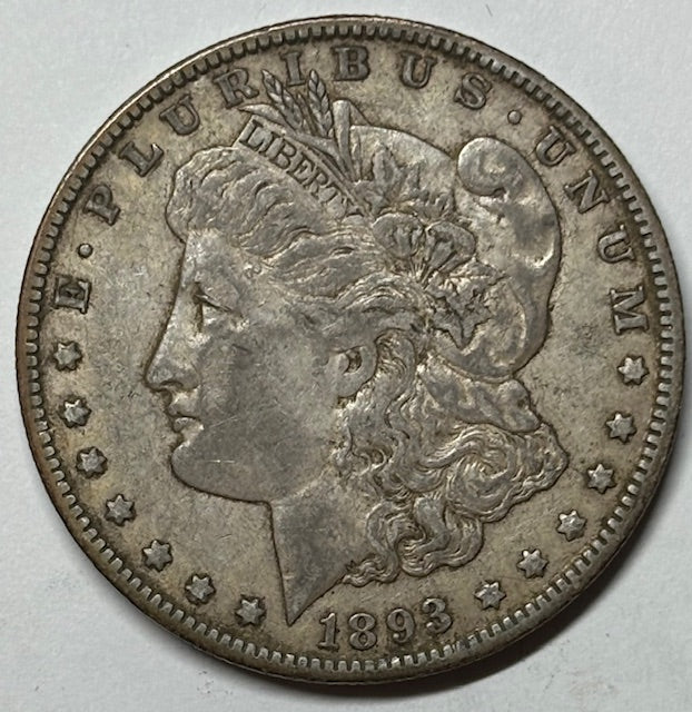 1893-O Morgan Dollar . . . . Extremely Fine