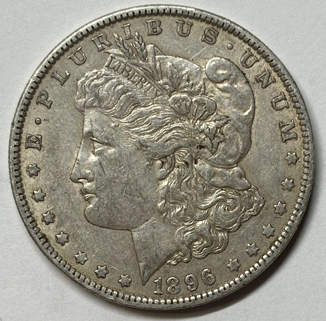 1896-O Morgan Dollar . . . . Extremely Fine