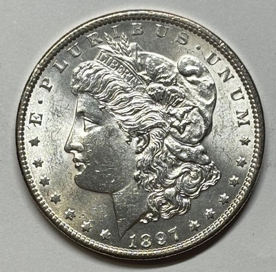 1897 Morgan Dollar Choice Brilliant Uncirculated