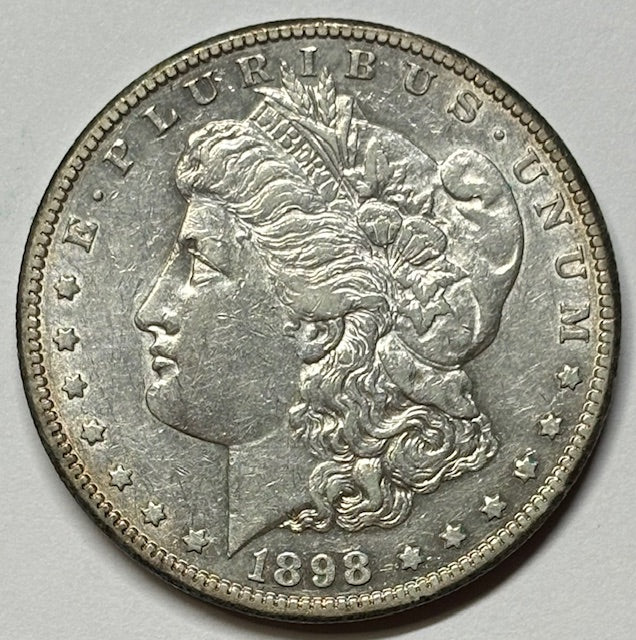 1898-S Morgan Dollar . . . . Choice About Uncirculated