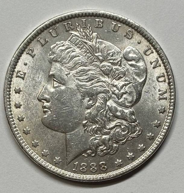 1888 Morgan Dollar . . . . Select Brilliant Uncirculated