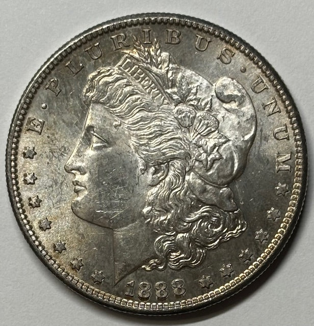 1888-S Morgan Dollar . . . . Select BU+