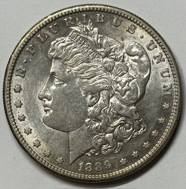 1889-S Morgan Dollar . . . . Choice About Uncirculated