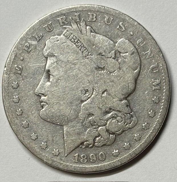 1890-S Morgan Dollar . . . . Very Good