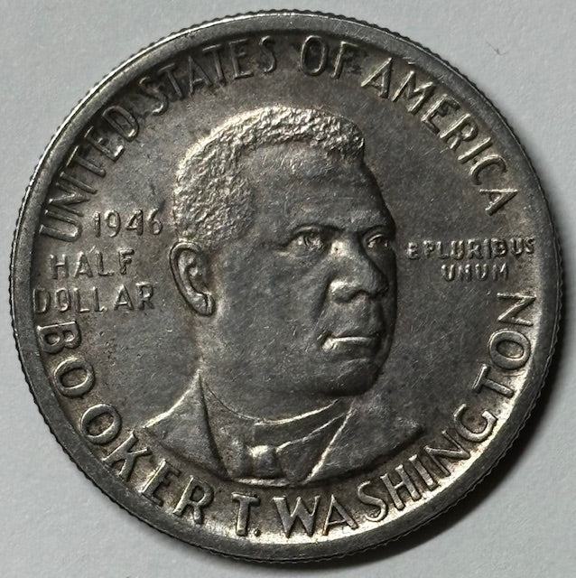 Booker T. Washington Half 1946 . . . . Select Brilliant Uncirculated