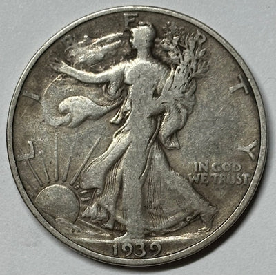 1939-S Walking Liberty Half Fine