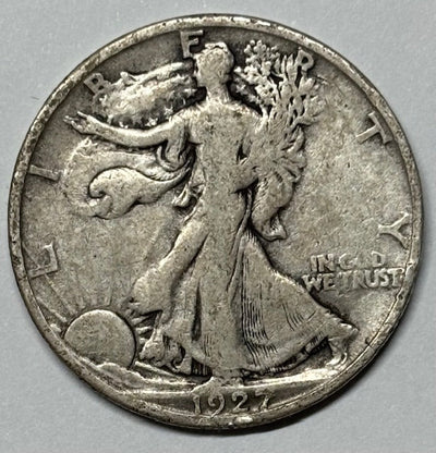 1927-S Walking Liberty Half Fine