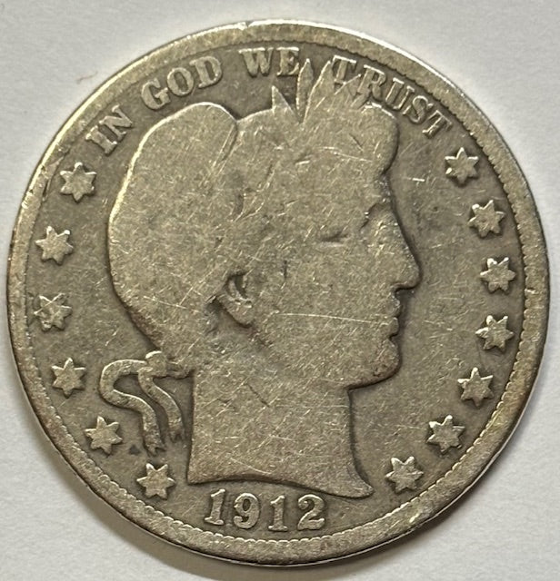 1912 Barber Half . . . . Good