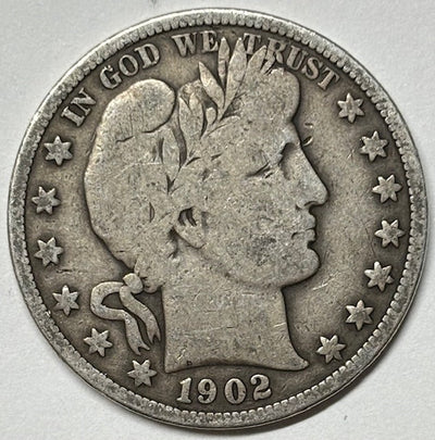 1902 Barber Half Fine