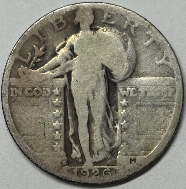 1926-S Standing Liberty Quarter Good