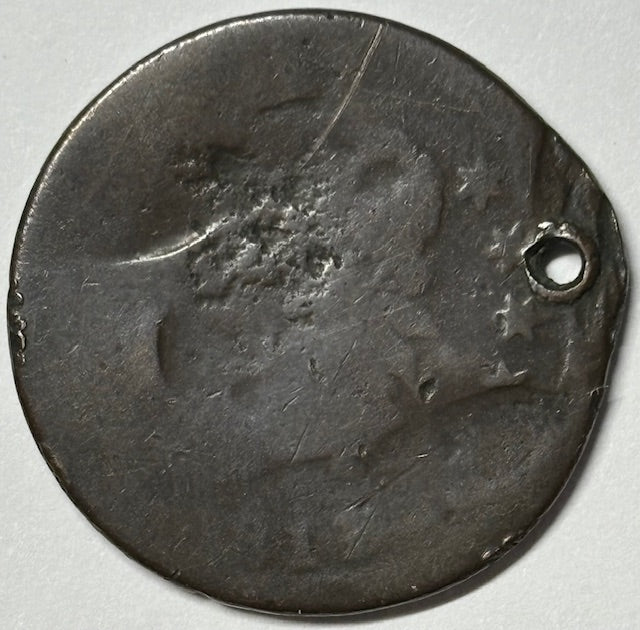 1811 Classic Large Cent . . . . Poor holed, smashed