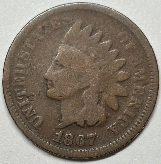 1867 Indian Cent . . . . Good