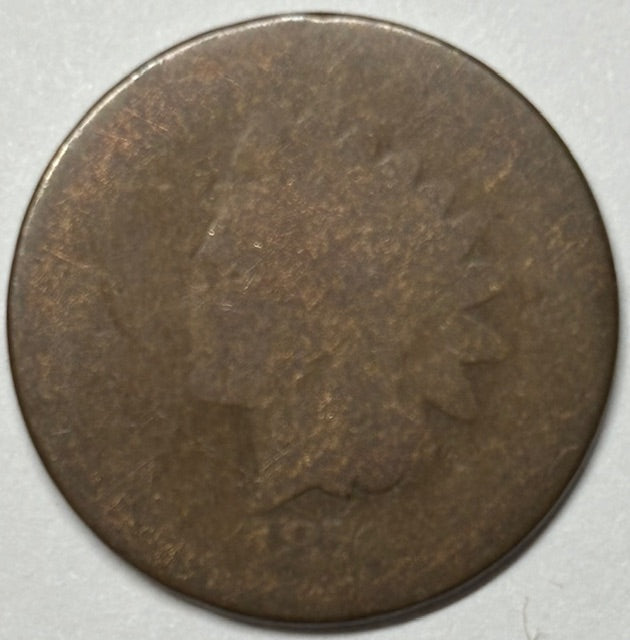 1876 Indian Cent . . . . Poor