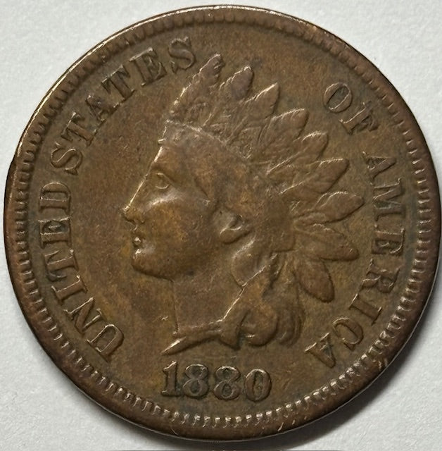 1880 Indian Cent . . . . Very Fine