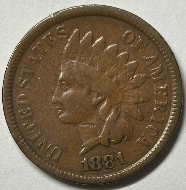 1881 Indian Cent . . . . Very Fine