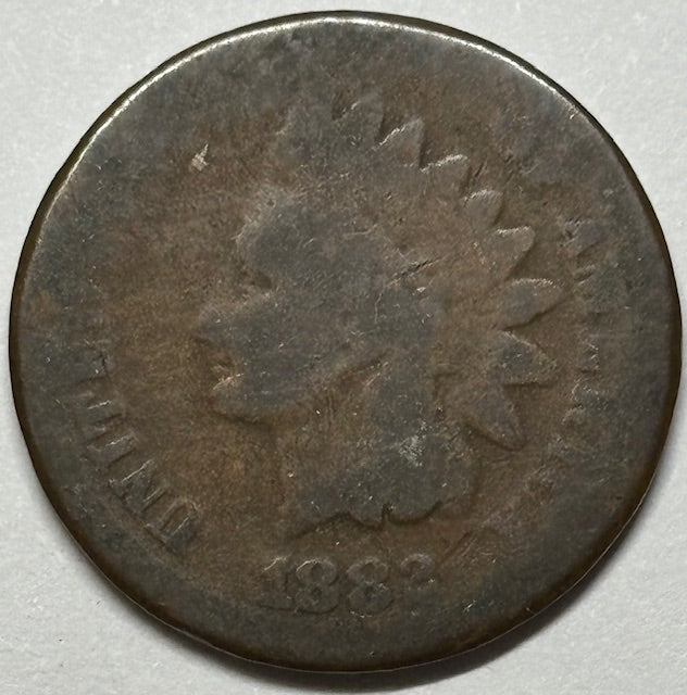 1882 Indian Cent . . . . Poor