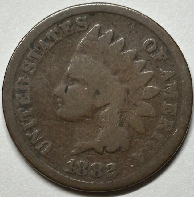 1882 Indian Cent . . . . Good hits