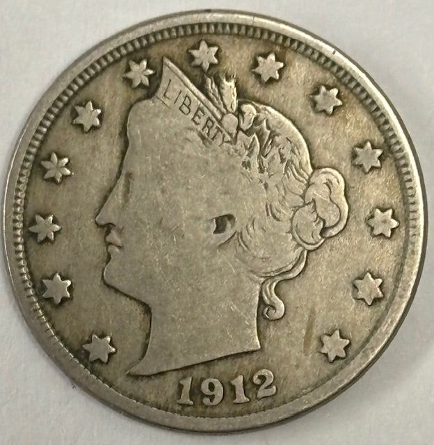 1912-D Liberty Nickel Fine