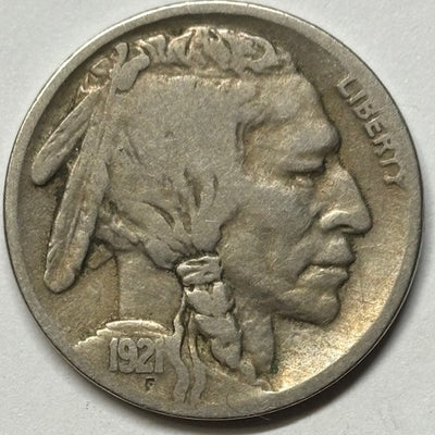 1921 Buffalo Nickel Fine