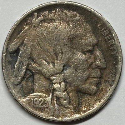 1923 Buffalo Nickel VF rough