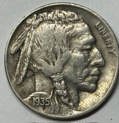 1936-S Buffalo Nickel XF/AU