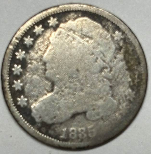 1835 Bust Dime . . . . Good rough