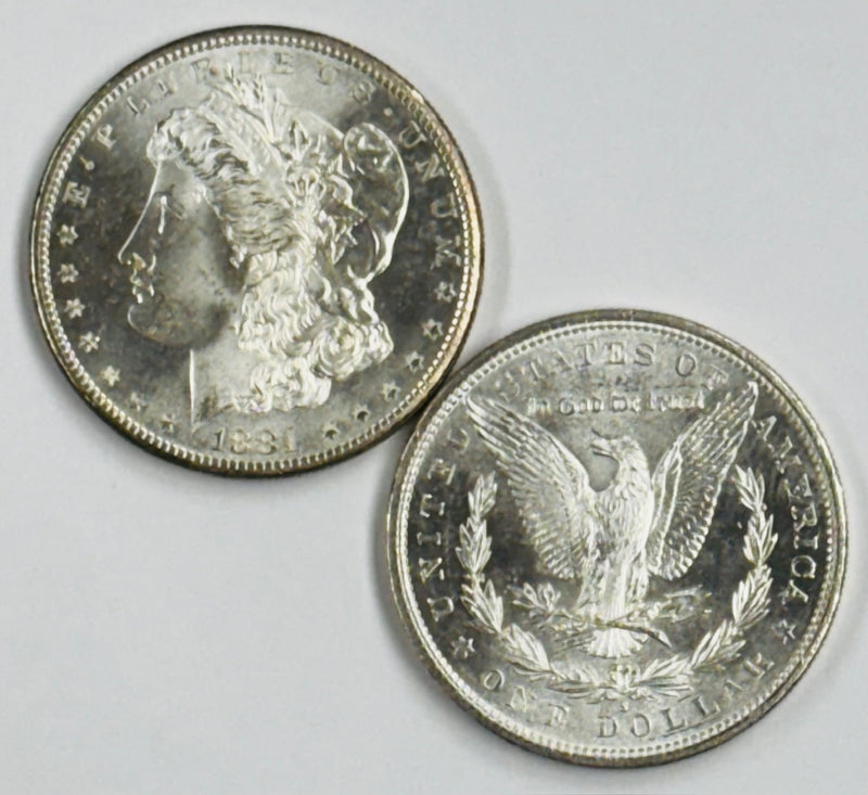 1881-S Morgan Dollar . . . . Gem Brilliant Uncirculated