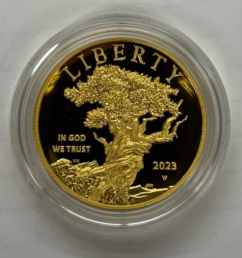 2023-W High Relief American Liberty Gold....  Superb Proof Ultra Cameo