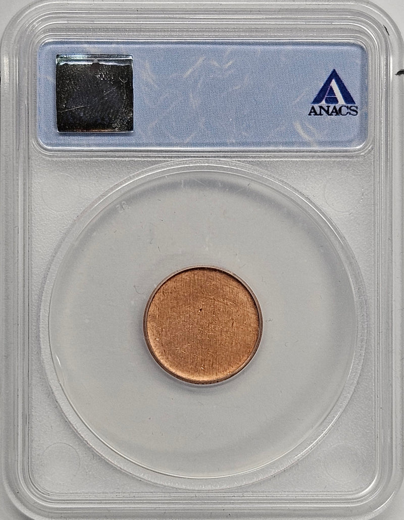 Post-1982 Copper Plated Zinc Lincoln Cent . . . . ANACS Uncirculated Blank Planchet