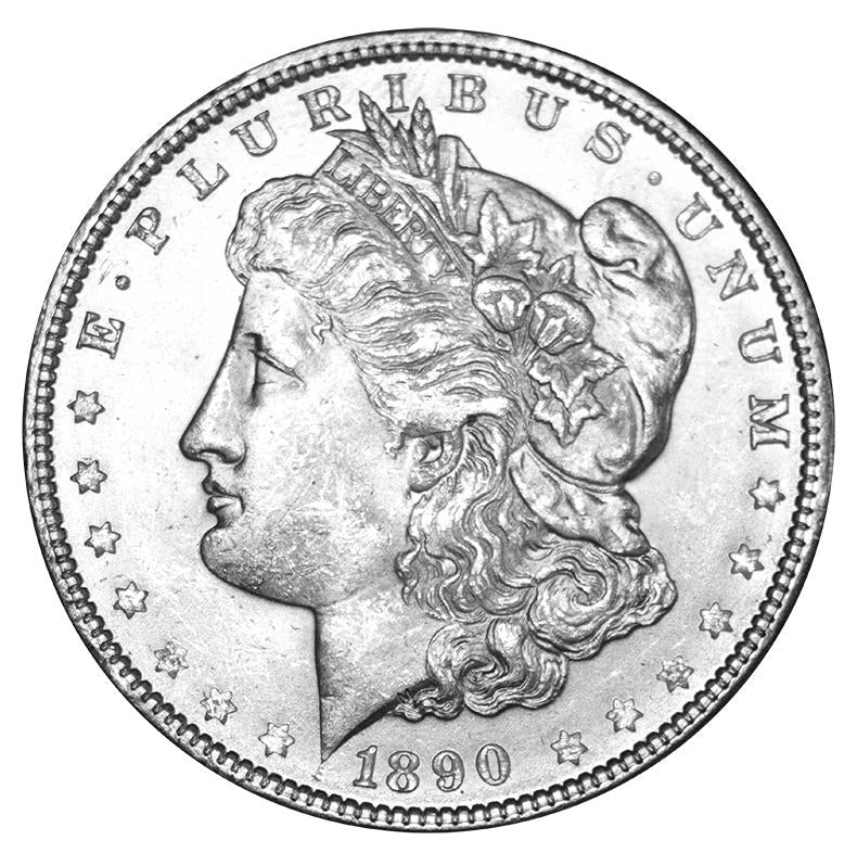 1890 Morgan Dollar . . . . Choice BU+