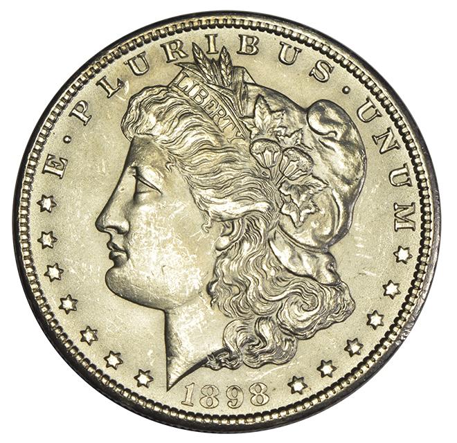 1898-O Morgan Dollar . . . . Gem Brilliant Uncirculated