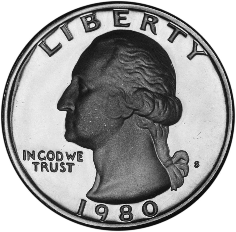 1980-S Washington Quarter . . . . Gem Brilliant Proof