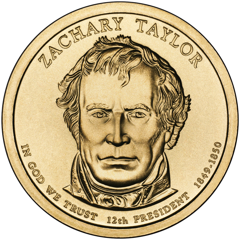 2009-D Taylor Presidential Dollar . . . . Choice Brilliant Uncirculated