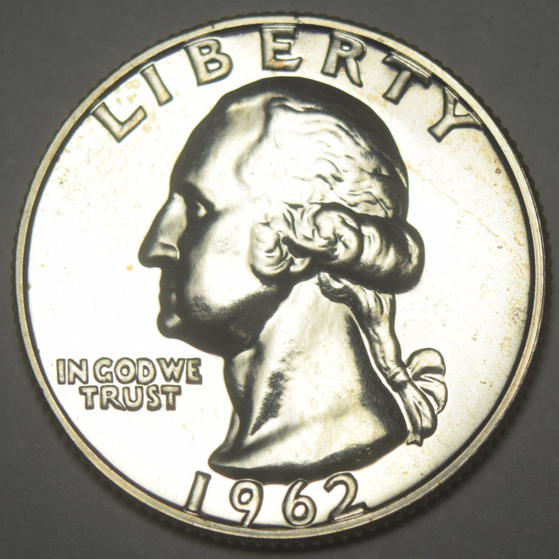 1962 Washington Quarter . . . . Gem Brilliant Proof