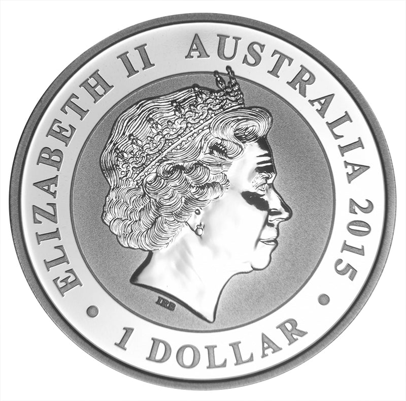 2015 Australia Kookaburra . . . . Gem BU 1 oz. Silver