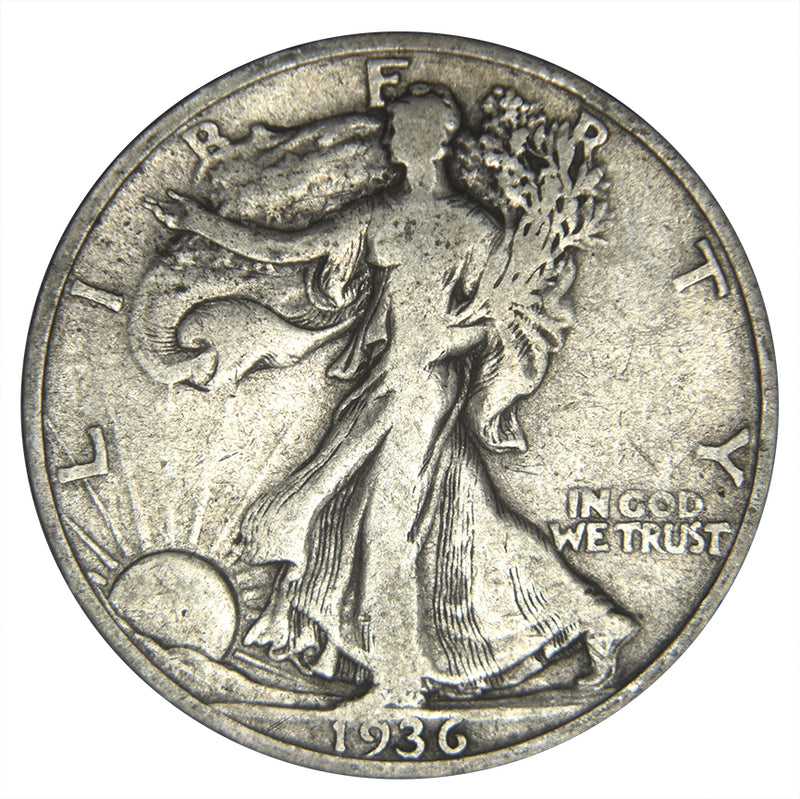 1936-D Walking Liberty Half Very Good